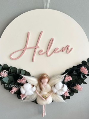 Helen Modeli Kapı Süsü (Pembe)